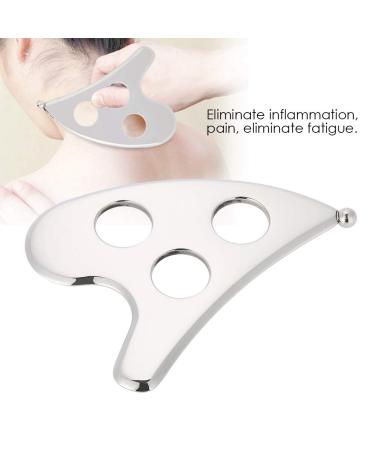 Premium Stainless Steel Gua Sha Massage Tools - Pain Relief Scraper & Muscle Recovery Plate - International Shipping Available - Buy Online on GoSupps.com