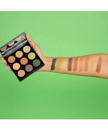 Palladio Ultimate Eyeshadow Palette - 9 High Pigmented Shades, Talc-Free Formula, Matte & Shimmer Finishes, Long Lasting & Blendable - Natural Earth - Buy Online on GoSupps.com