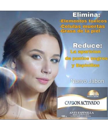 Buy Diosa Hebe Activated Charcoal Soap - Natural Detox Cleanser | Best International Shipping - Buy Online on GoSupps.com