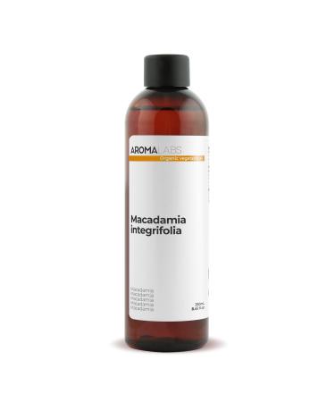 Macadamia BIO (Macadamia integrifolia) - 250 mL - Huile V g tale Vierge et Certifi e AB - Aroma Labs - Made in France Sans parfum 250 ml (Lot de 1)