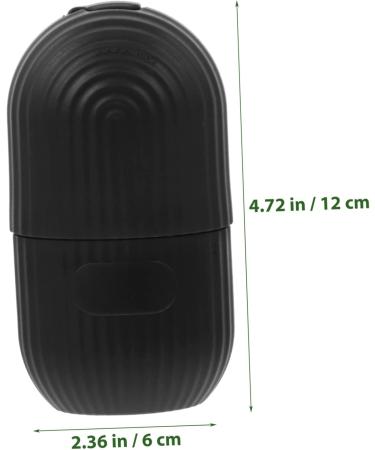 FRCOLOR 3pi ces Glace Pour Visage Silicone Accessoire De Soin Peau R duit Les Gonflements Et Am liore lasticit Parfait Pour Massage Apaisant Et R frig rant Du Visage 12x6x5cmx3pcs noirx3pcs - Buy Online on GoSupps.com