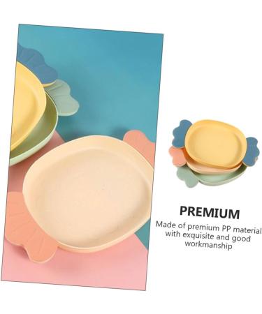 Alipis 3pcs Dried Fruit Plate Food Tray Home Decor Serving Bowl Plastic Cupcake Tray Candy Desktop Disk - Buy Online on GoSupps.com