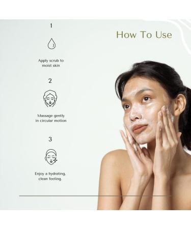 Amira Beauty Cucumber Facial Scrub | Gentle Exfoliation & Deep Cleansing for All Skin Types | Remove Blackheads Acne & Dead Skin | 12 OZ - Buy Online on GoSupps.com