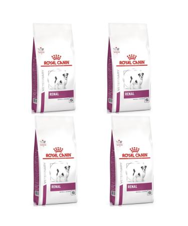 Royal Canin Veterinary Renal Small Dogs | Pack of 4 | 4 x 500 g | Complete dietetic food for adult dogs | May help support renal function