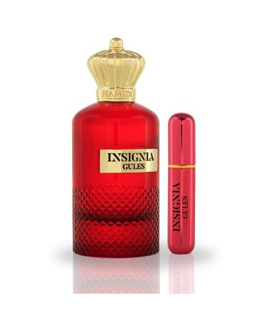 Hamidi INSIGNIA GULES Eau De Parfum Spray 105ML (3.5 OZ) - Long Lasting Perfume for Women Captivating & Harmonious Blend - Buy Online on GoSupps.com