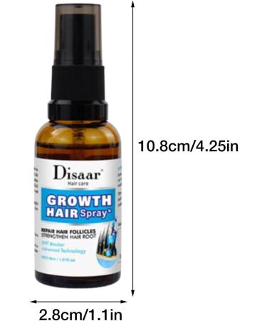 30ml Hair Growth for Women | Hair Thickening Spray for Thin Hair - Keeps Hair Regrowth for Men and Women Hair for Men Women Thinning Repair Care - Buy Online on GoSupps.com