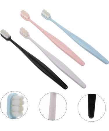 4 Pack Soft Infant Toothbrushes | Super Soft Sensitive Cleaning Tool | High-Quality Transparent PBT Filament for Kids - Buy Online on GoSupps.com