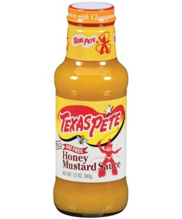 Texas Pete Honey Mustard Sauce 12 Ounce (Pack of 12)