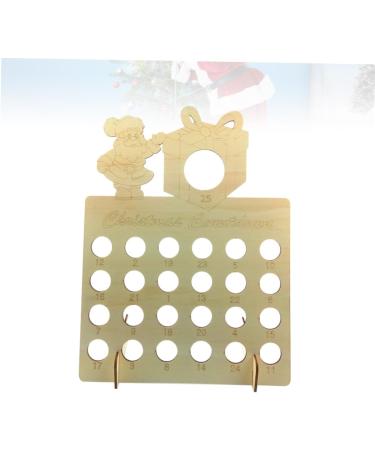 Alipis 1pc Calendars Christmas Desktop Decoration Calentador Christmas Calendar Elder Chocolate - Buy Online on GoSupps.com