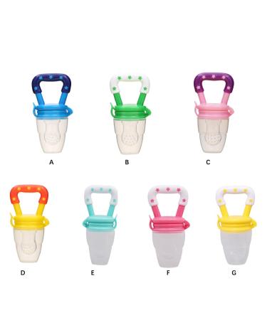 Buy Tuwiwol Baby Nipple - Durable Silicone Pacifier for Fresh Food & Vegetables | Easy to Clean Fashionable Comfortable - Blue - Buy Online on GoSupps.com