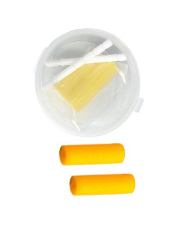 A/A Aligner Chewies for Aligner Chompers - Long -lived and soft orthodontic dental Chewies |For Invisalign Aligner with box (6 colors)