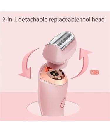 Shop Multi-Functional Women's Portable Epilator | 2-in-1 Rechargeable Hair Trimmer for Face Legs & Armpits - Painless & Easy - Buy Online on GoSupps.com