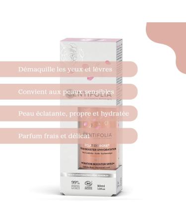CENTIFOLIA | Rose Radiance Hydration Booster Serum | Ideal for dehydrated skin | Plumped skin | Light & non-sticky texture | Made in France | Organic | 30ML - Buy Online on GoSupps.com