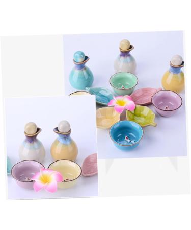 FOMIYES Liquid Containers Glass Dispenser Perfume Bottle Beauty Salon Supplies Oil Can Oil Rack Miniature 5.5 7.5cm Red - Buy Online on GoSupps.com