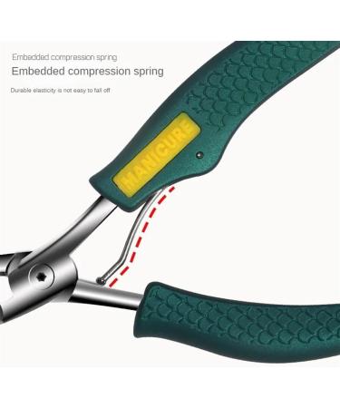 Feet Toenail Clippers Professional Thick Ingrown Toe Nail Clippers for Men Seniors Pedicure Clippers Toenail Cutters Nail Tools (Color : Black with Bag) - Buy Online on GoSupps.com