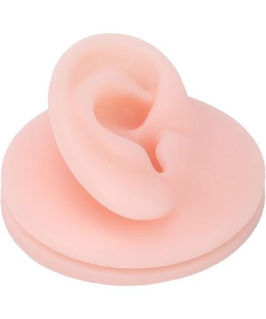 Brrnoo Soft Silicone Ear Model Display for Earmakeup Practice - Fake Ear for Acupuncture Jewelry Audio Recording & Education (Right) - Buy Online on GoSupps.com