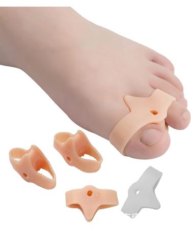 ALINZO Bunion Corrector (4 pcs) - Non-Surgical Big Toe Alignment & Pain Relief - Buy Online on GoSupps.com