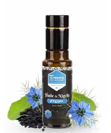 Maison Cr tet | Huile de Nigelle d'Egypte | Flacon en verre |100 mL