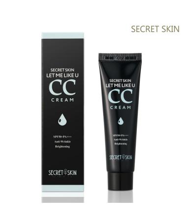 SECRET SKIN CC Cream Foundation for Mature Skin - Moisturizing Lifting Tinted Moisturizer with Hyaluronic Acid | Korean Makeup #01 - Buy Online on GoSupps.com