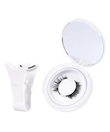 AYNKH Magnetic Eyelashes with Applicator Natural Look No Glue Needed Reusable Lashes Kit without Eyeliner Easy to Wear and Remove for All-Day Comfort Multi Style to Choose (Nature)