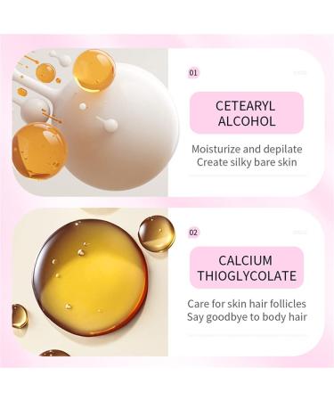 Gentle & Soothing Sensitive Depilatory Cream - Painless Hair Remover for Women | Moisturizing Face & Body Solution  - Buy Online on GoSupps.com