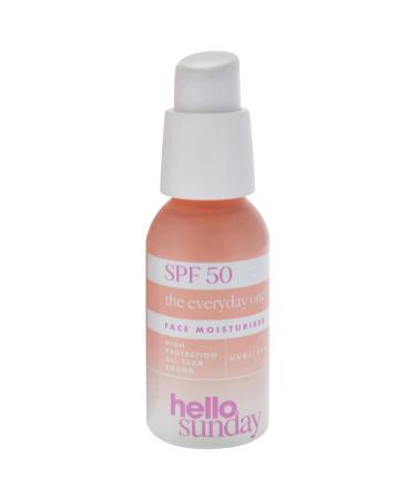 Hello Sunday Everyday One Face Moisturiser SPF 50 - Unisex 1.7 oz | Hydrating & Sun Protection | Buy Now - Buy Online on GoSupps.com