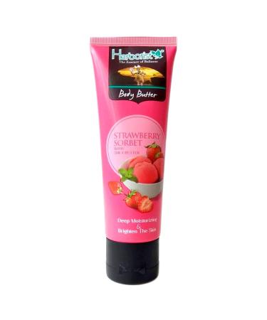 Herborist Body Butter - Strawberry 80 Gram