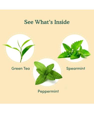Vahdam Mint Melody Green Tea (200g) - Peppermint & Pure Green Tea | Gluten-Free | Fresh from India | Best Iced/Hot Tea - Buy Online on GoSupps.com