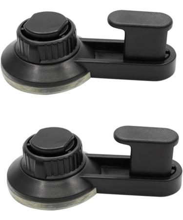 Alipis 4 Pcs Suction Cup Hooks Towel Hanger Bath Robe Hanger Coat Hooks Hook up Accessories Sucker mediumx2pcs Blackx2pcs - Buy Online on GoSupps.com