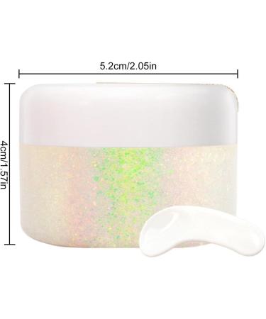 Face and Body | Hair Gel for Holographic Mermaid Accessories Chunky Sparkling Makeup for Body Face and Hair Fulenyi 02# - Buy Online on GoSupps.com