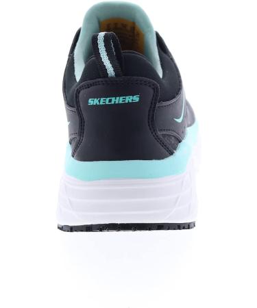 Skechers Work Rastip Women's Slip Resistant Athletic Shoes - Black/Multi - Size 7 - Buy Online on GoSupps.com
