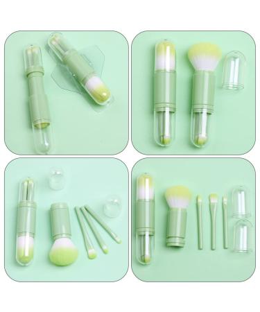 FOMIYES Portable Makeup Brush Set - Telescopic Kabuki & Blush Brush for Travel | Retractable Eyebrow Brush - Buy Online on GoSupps.com
