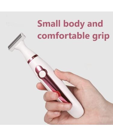 6-in-1 Rechargeable Electric Hair Remover for Women - Shaver, Nose Trimmer, Leg, Armpit, Bikini, Epilator - Buy Online on GoSupps.com