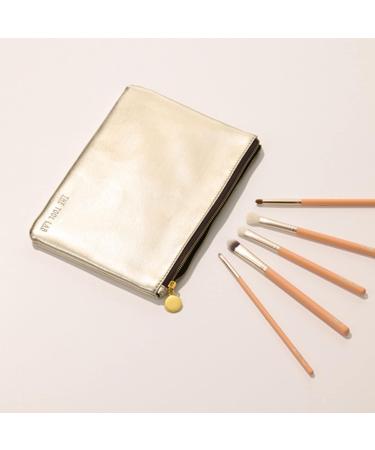 THE TOOL LAB 404 Eye Shadow Brush Set - Professional 5-Piece Makeup Brush Kit with Travel Case for Precision Eyeliner Blending and Concealer - Buy Online on GoSupps.com