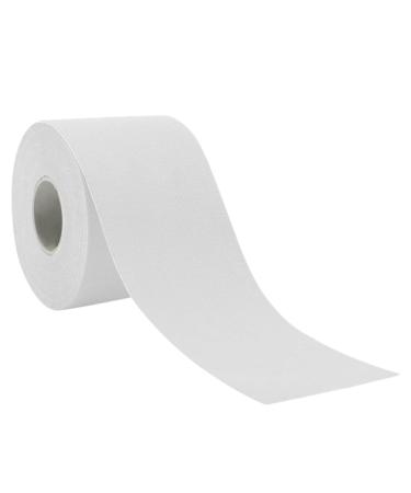 Sports Tape 5m Length Elastic Sports Tape | Waterproof Latex Sports Body Tape Used for Joints and Muscles Sports Tape Sports Recovery and Support White