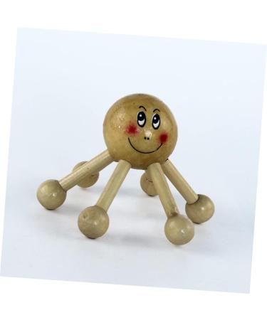 Healeeved 5ST Full Body Wood Acupuncture Point Massage Tool | Traditional Thai Massage Device for Pressure Points | Smooth Bamboo Face Roller - Buy Online on GoSupps.com