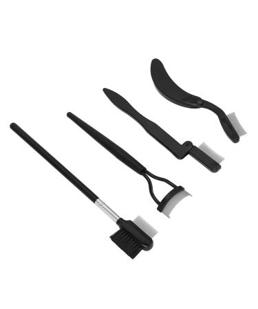 4-Piece Folding Eyebrow Comb & Eyelash Separator Set - Portable Makeup Tools for Women | International Shipping Available - Buy Online on GoSupps.com