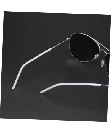 EXCEART Glasses Strap Holder & Tips for Kids - 12 Pairs Silicone Sunglasses Ear Hooks | Allergy Prevention | White Gel Sleeves 7x0.45cm - Buy Online on GoSupps.com