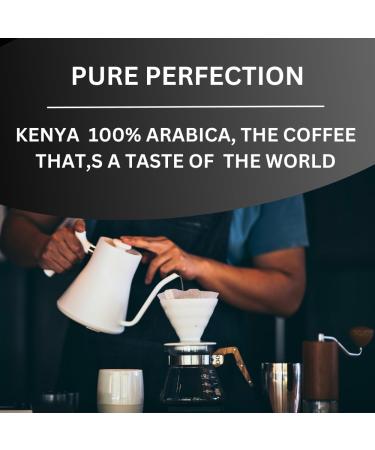Coffee Holic - Kenya Coffee Beans 1Kg - (100% Arabica) - Medium Roast Coffee Beans - Rich Flavoured Coffee Kenya 100% Arabica 1 kg (Pack of 1) - Buy Online on GoSupps.com
