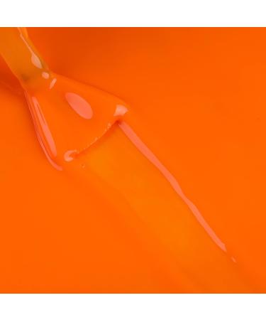 Bluesky Gel Nail Polish Orange Hot Chilli A111 Bright Fire Orange Long Lasting Chip Resistant 10 ml (Requires Curing Under UV LED Lamp) - Buy Online on GoSupps.com