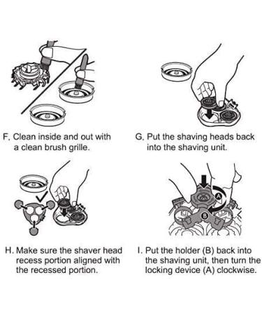 MAX-T Electric Shaver Replacement Head for ROAMAN/MAX-T Series - Silver - Buy Online on GoSupps.com