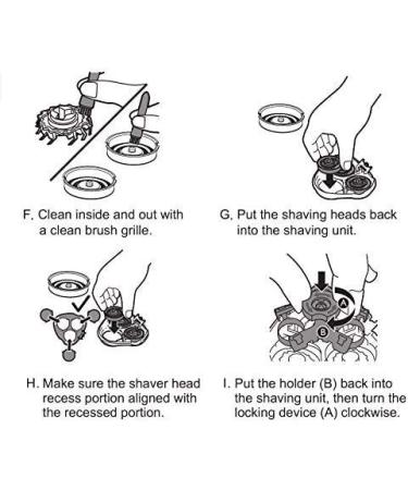 MAX-T Original Mens Rotary Shaver Replacement Head - 100% Genuine Cutter Assembly - Buy Online on GoSupps.com