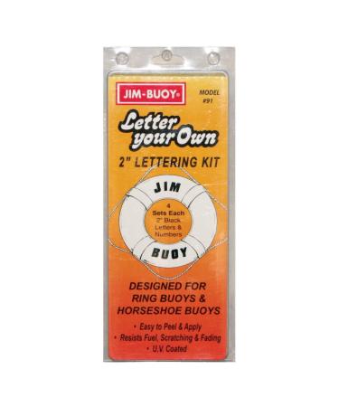 Jim-Buoy 91 Lettering Kit