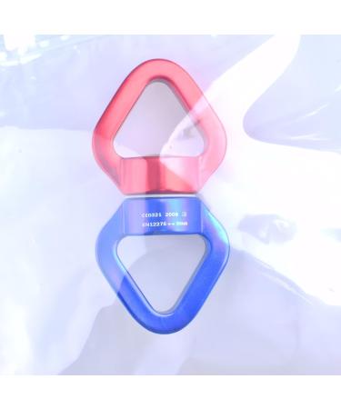 TRIWONDER 30kN Rotator Swing Spinner - Premium Climbing Carabiner for Hammocks | Safe Durable & Versatile - Red & Blue - Buy Online on GoSupps.com
