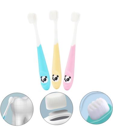 PartyKindom 3pcs Cartoon Baby Toothbrush Bristles - Soft Safe & Fun Oral Care for Kids - Buy Online on GoSupps.com