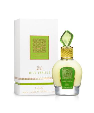 Lattafa Thameen Collection Musk Wild Vanille Eau de Parfum Spray for Women 3.4 Ounce - Buy Online on GoSupps.com