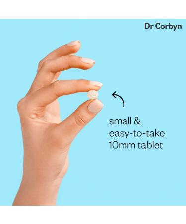 Dr Corbyn Milk Thistle 100mg with Magnesium & Vitamin C - 60 Tablets | Liver Health & Antioxidant Support - Vegan UK Made - Buy Online on GoSupps.com