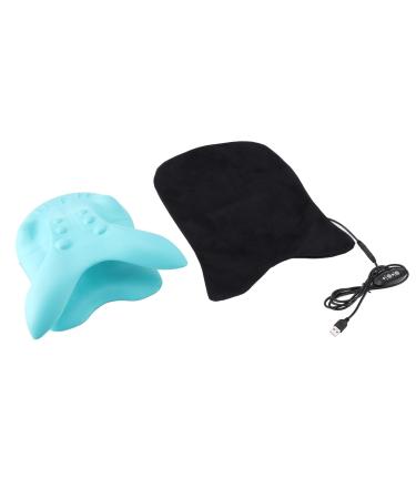 Electric Heated Neck Stretcher Cervical Neck Stretcher Device Removable Pad for Home Use
