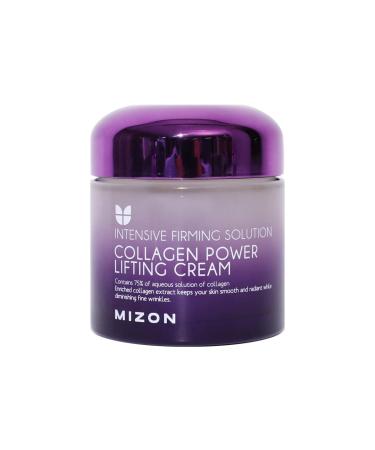 MIZON Collagen Power Lifting Cream  Collagen Face Moisturizer  Day and Night Cream  Facial Cream to Smooth Wrinkles  Non-Greasy and Non-sticky Formula  Lifting and Tightening (2.53 fl. oz.) 2.54 Fl Oz (Pack of 1) - Buy Online on GoSupps.com
