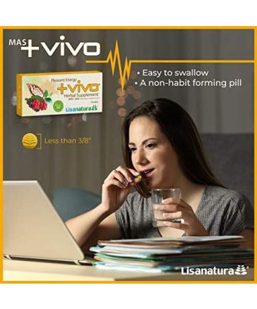 VIVO Energizing Blend - Plant-Based Cacao & Caffeine Tablets for Energy Lift | Sugar Gluten & Lactose Free | 30 Tablets - Buy Online on GoSupps.com